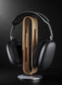 Suporte para Headphone em Alumínio e Madeira Natural